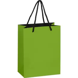 Omega Mini Paper Gift Bag Lime Green